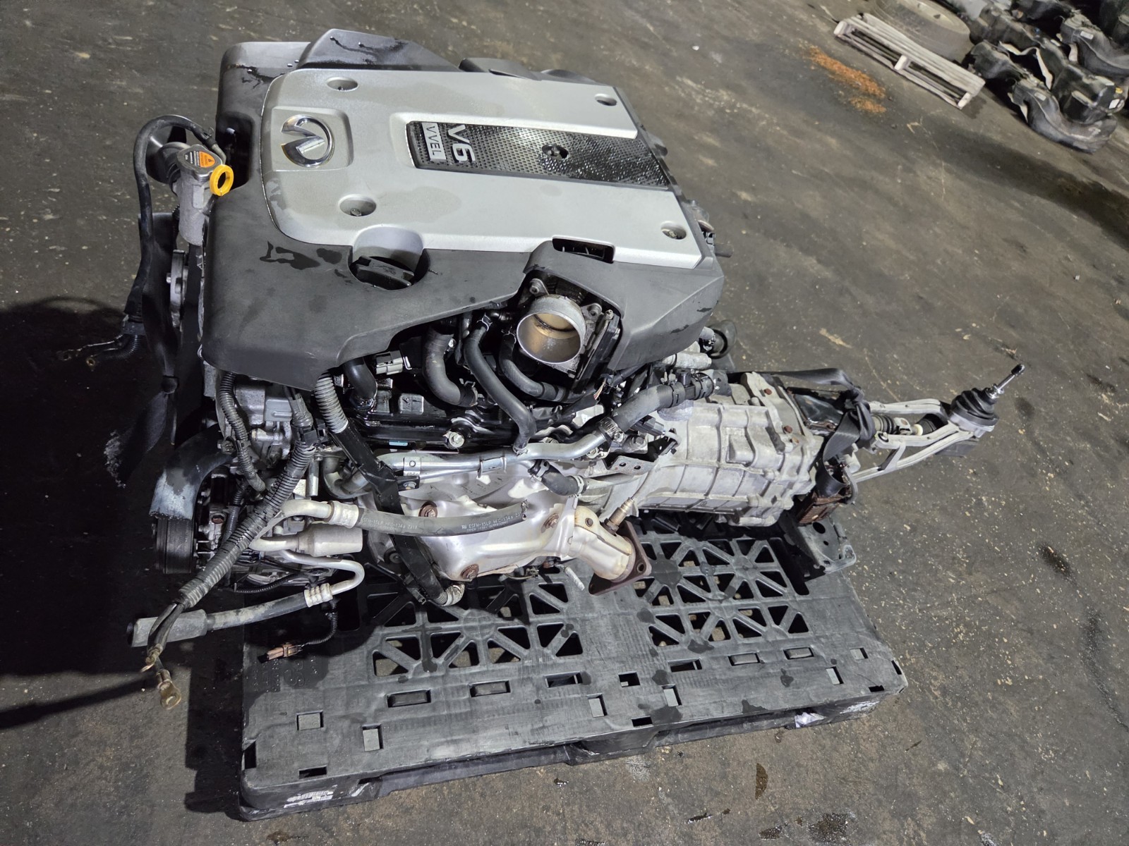 JDM NISSAN 370Z INFINITI G37 VQ37VHR 3.7L ENGINE & M/T 6 SPEED TRANSMISSION ECU JDM NISSAN 370Z INFINITI G37 VQ37VHR 3.7L ENGINE & M/T 6 SPEED TRANSMISSION ECU