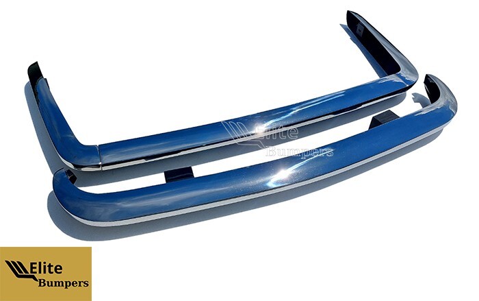 New Triumph TR6 1969-1974 Early Type Stainless Steel Bumpers