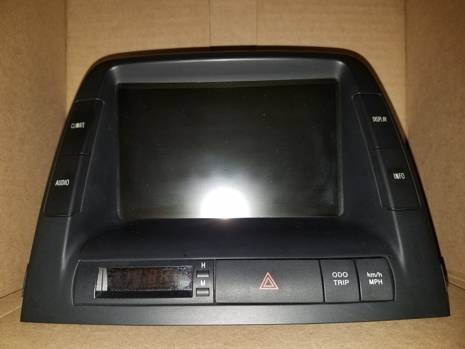 2006-2009 TOYOTA PRIUS MFD INFO DISPLAY TOUCH SCREEN LCD MONITOR 86110-47230