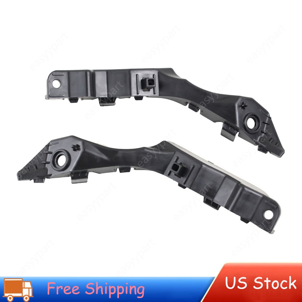 2× Front Left+Right Bumper Bracket For 2013-2016 Hyundai Genesis Coupe