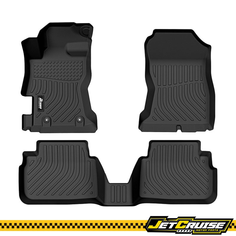 Fits 17-23 Impreza 18-23 Crosstrek All Weather Anti-Slip Floor Mat Carpets Liner
