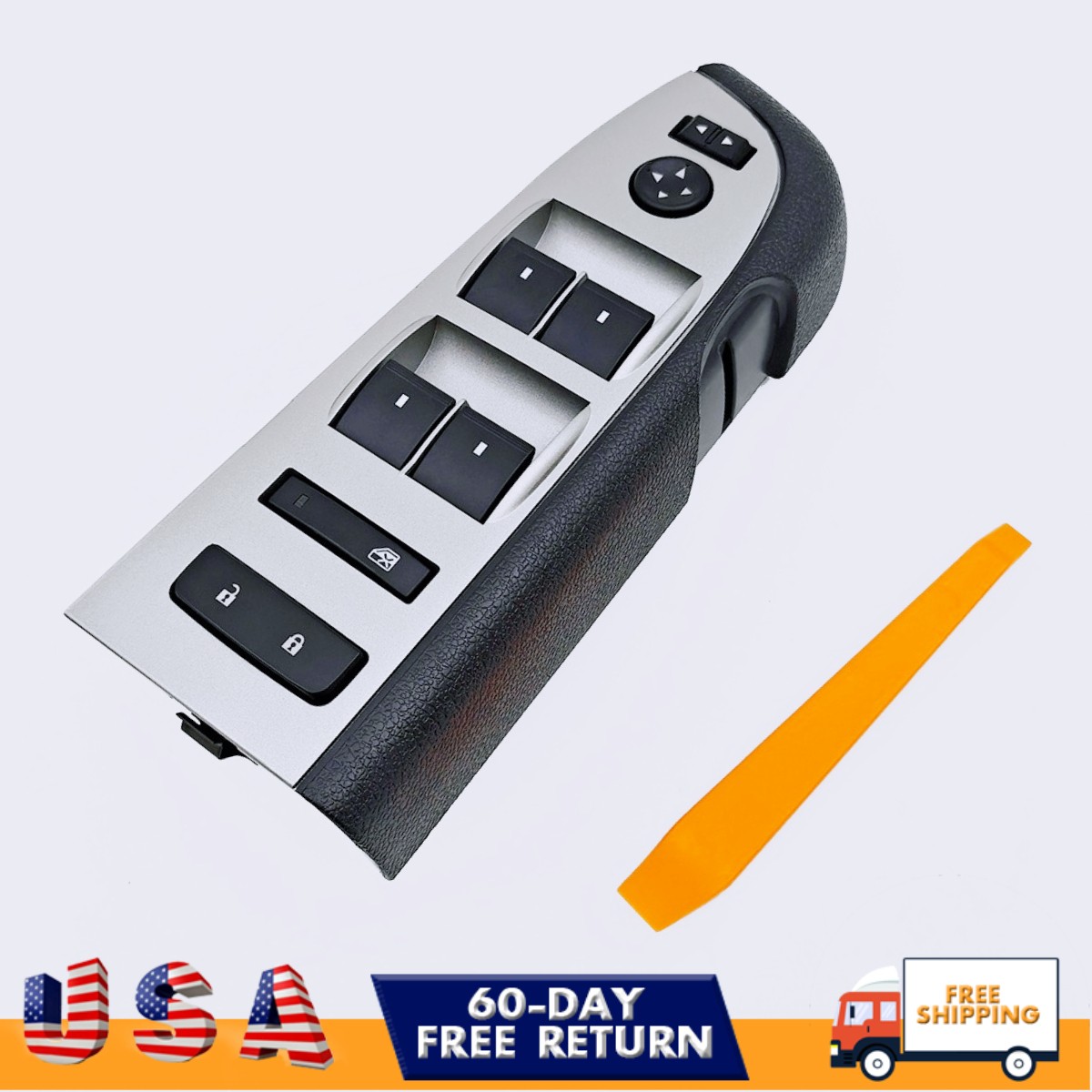 Front Driver Side Window Switch Chevy Silverado 1500 2007-2013 2500 HD GMC