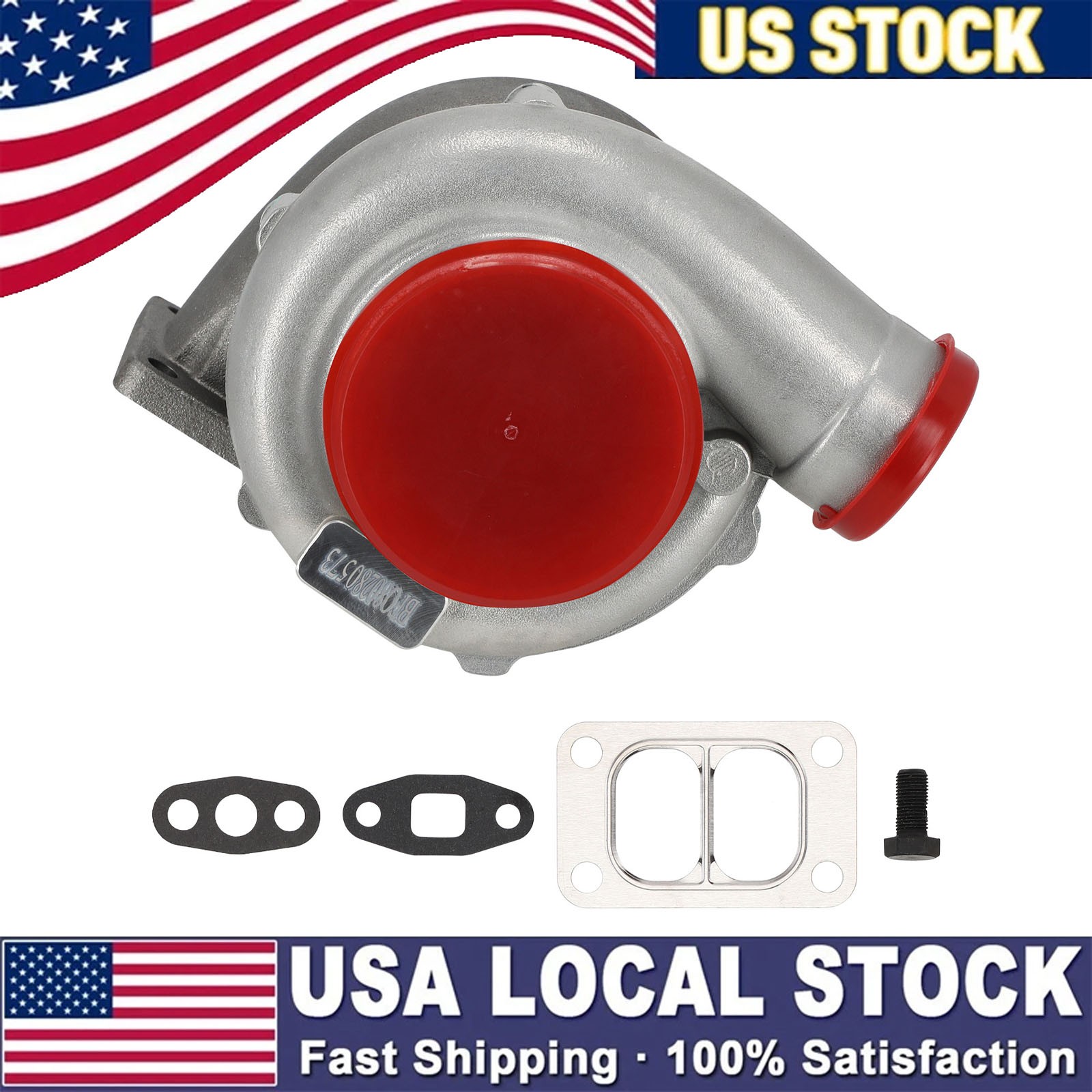 T70 .70 0.82A/R T3 V-Band Flange Oil Cooled Universal turbo charger 500+HP