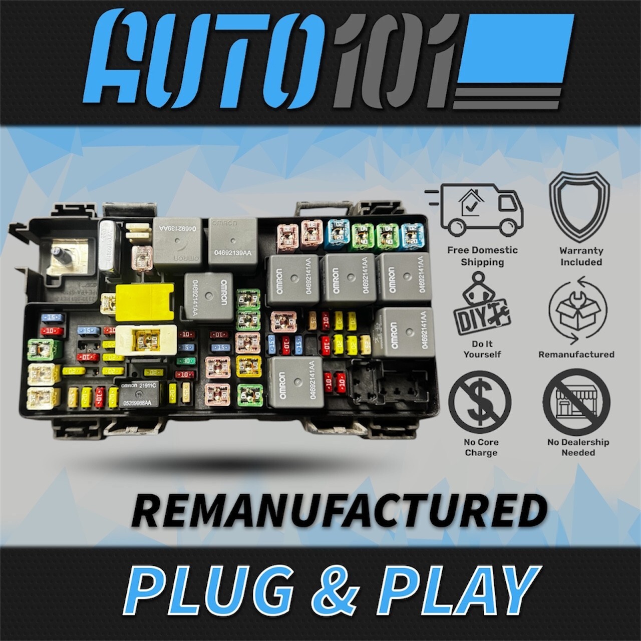 ✅ PROGRAMMED 08-09 Jeep Liberty Nitro TIPM OEM Fuse Box PLUG&PLAY P/N 04692235