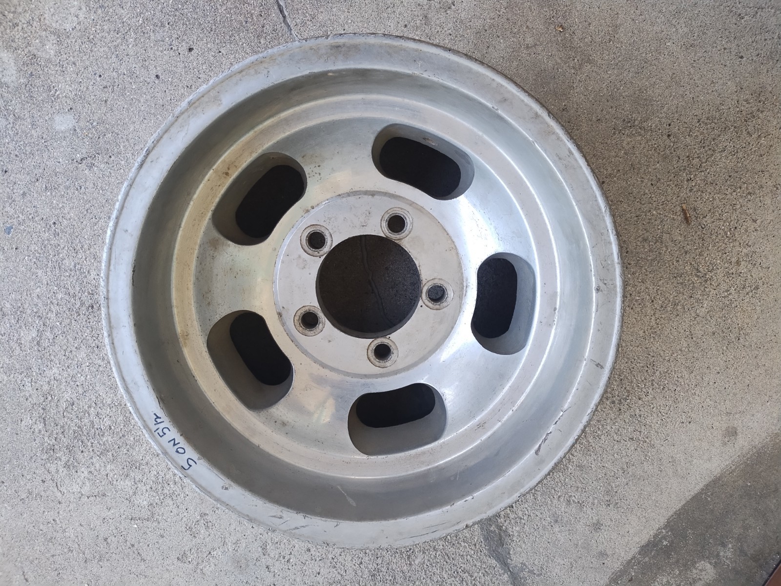 Vintage Slotted Mag Wheel US Indy 15 X 8.5 5 On 5.5 Jeep Dodge Ford Aluminum Vintage Slotted Mag Wheel US Indy 15 X 8.5 5 On 5.5 Jeep Dodge Ford Aluminum