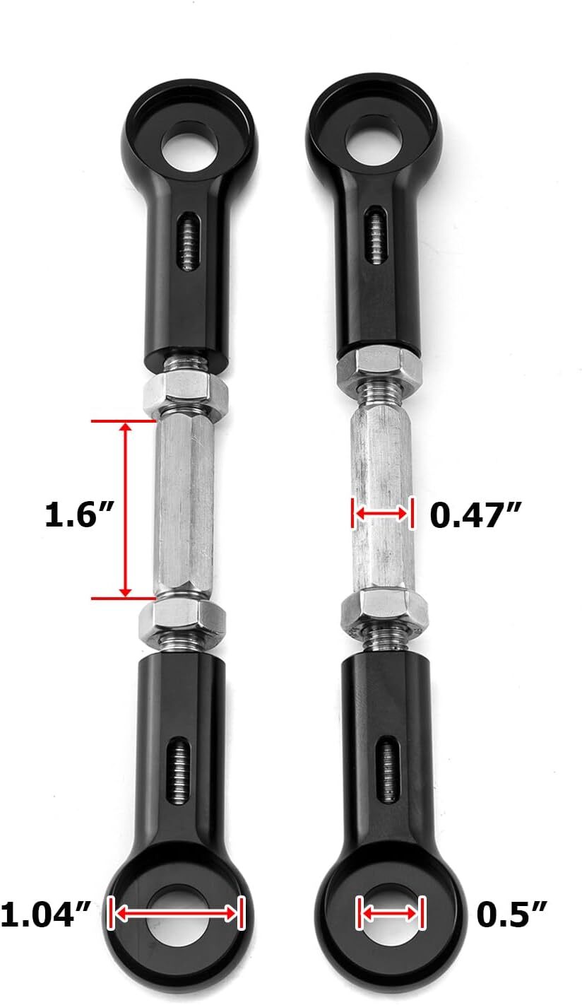 Lowering Link 01 - 05 Suzuki GSXR 600 750 & 01 - 06 1000 CNC Billet Aluminum USA