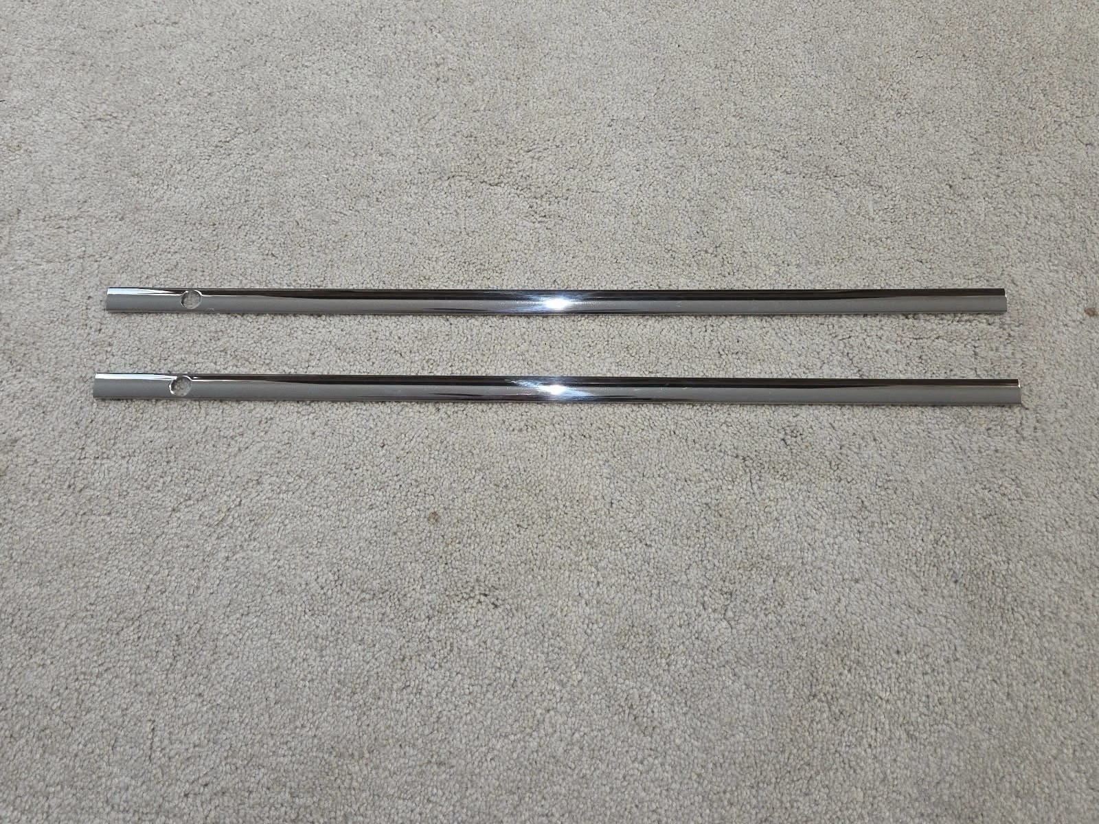 1955-1957 Ford Thunderbird Pair Of Show Quality Door Garnish Trims 1955-1957 Ford Thunderbird Pair Of Show Quality Door Garnish Trims