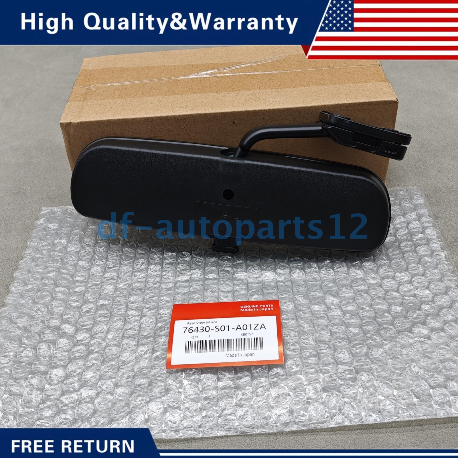 OEM Interior Rear View Mirror For Honda Civic 1.6L 1996 1997 1998 1999USA