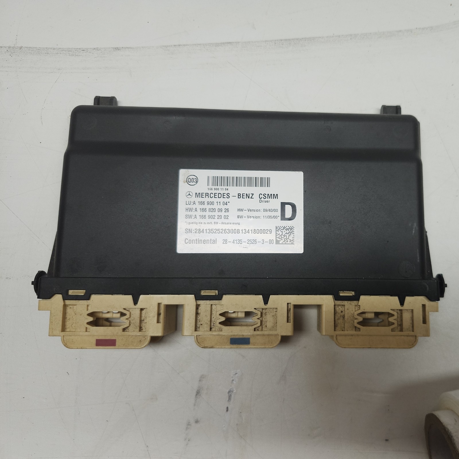 2013-2016 Mercedes-Benz GL450 GL550 ML350 Front Left Seat Control Module OEM