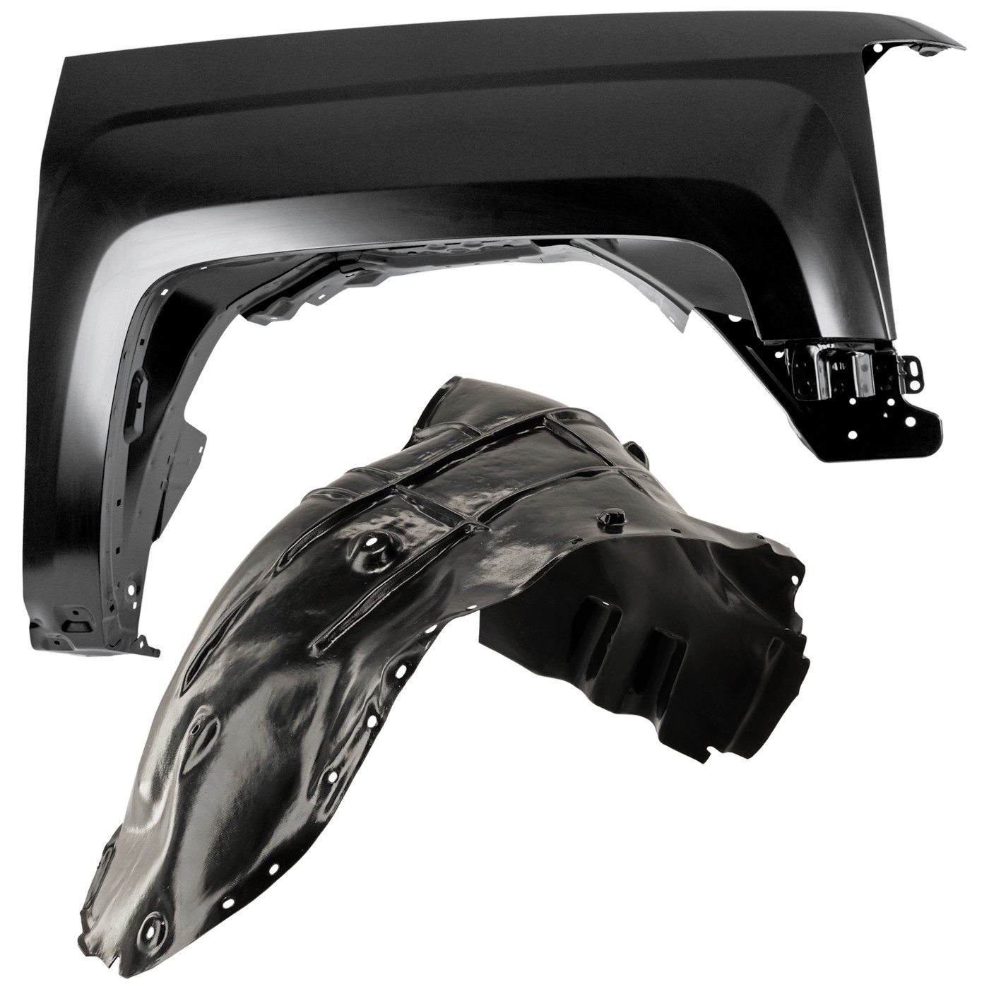 Fender Front Passenger Right Side for Chevy Chevrolet Silverado 1500 LD Truck
