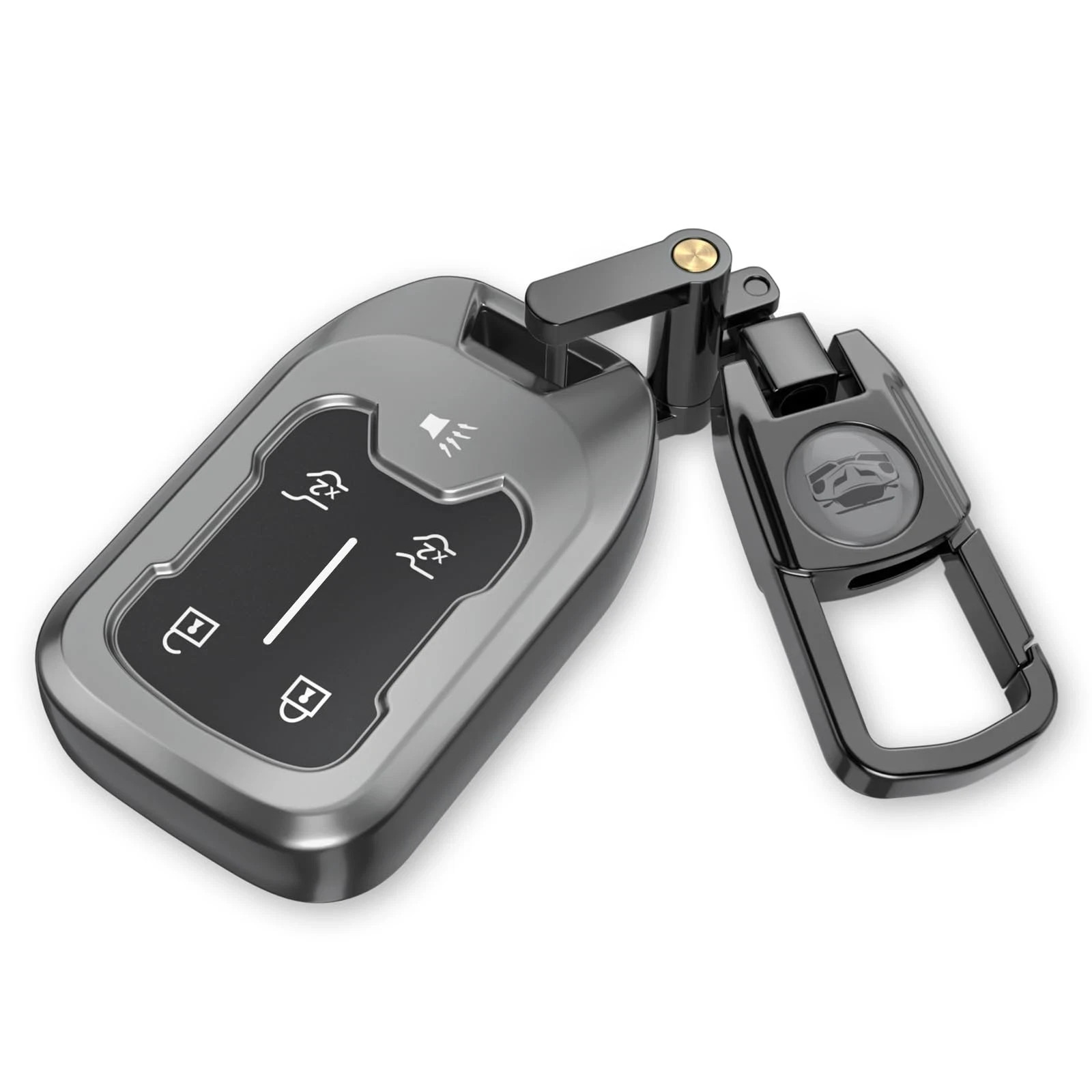 Key Fob Cover Keychain for 2019-2023 Chevy GMC Models - Durable Protection Key Fob Cover Keychain for 2019-2023 Chevy GMC Models - Durable Protection