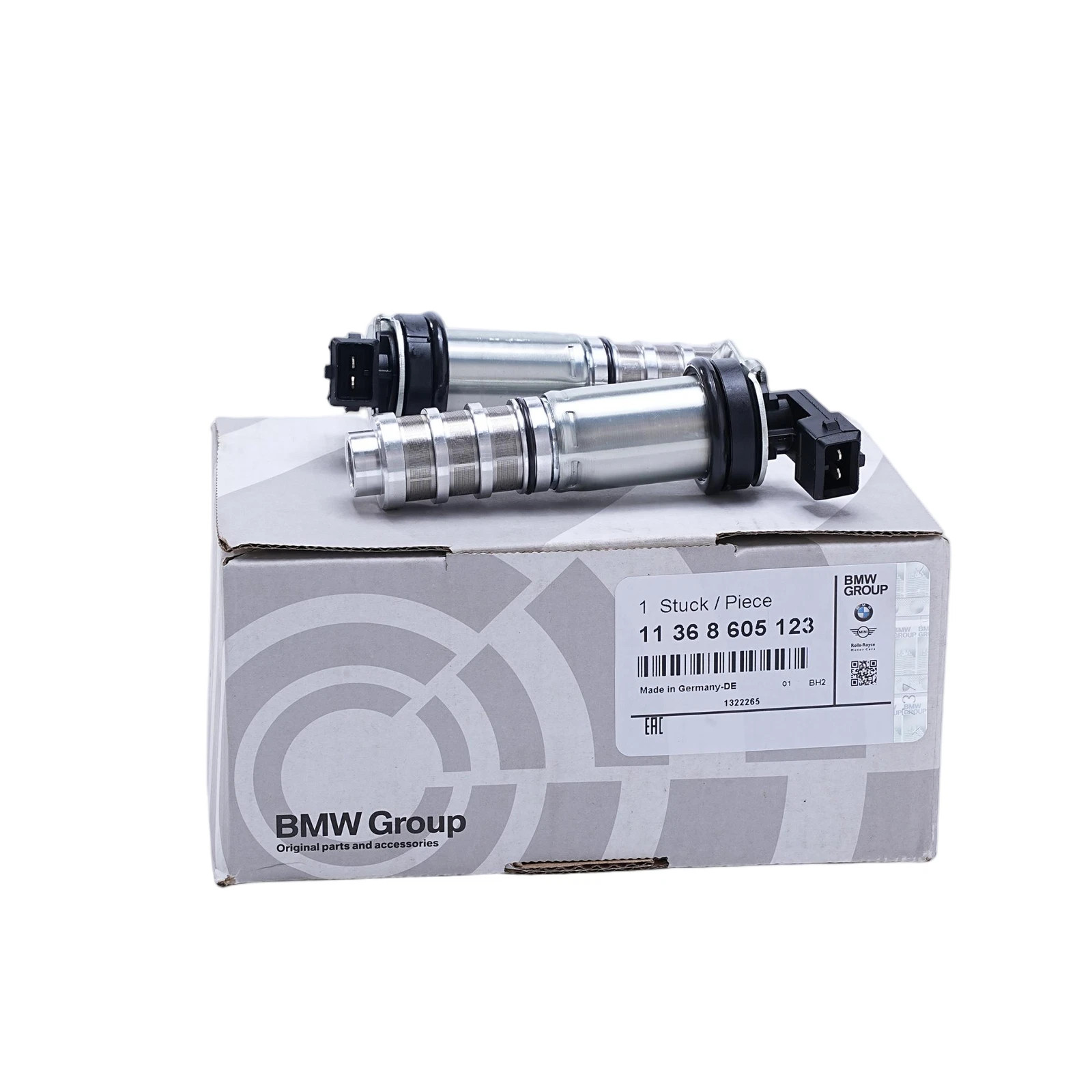 2 OEM 11368605123 FOR BMW N55 S55 N63 N74 Petrol Engine VVT Vanos Solenoid Valve