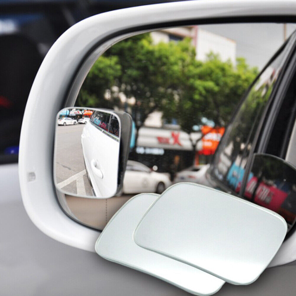2pcs Car Blind Spot Mirror 360° Wide Angle Convex Rear Side View Car Accessories