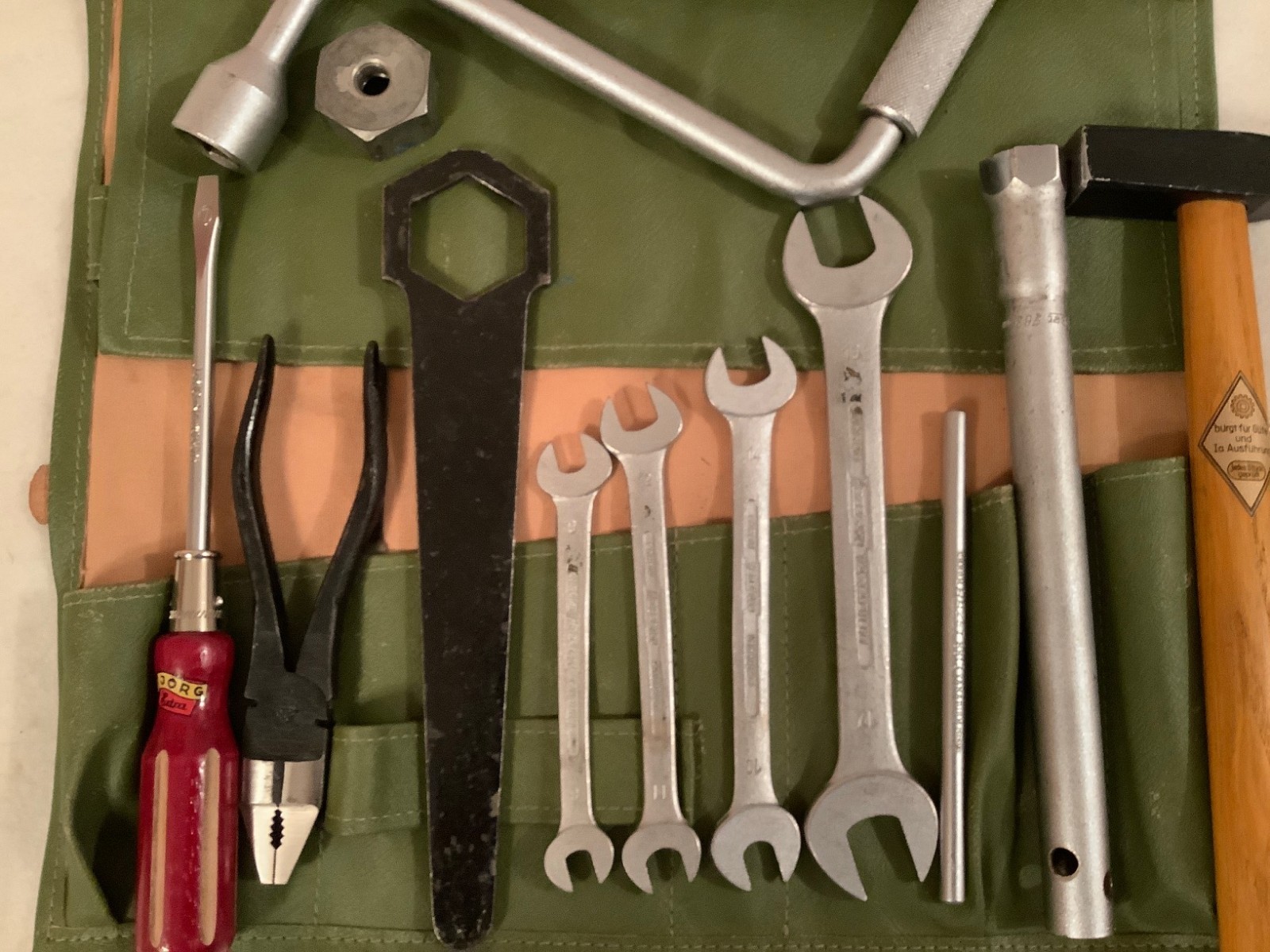 Porsche 356a tool kit