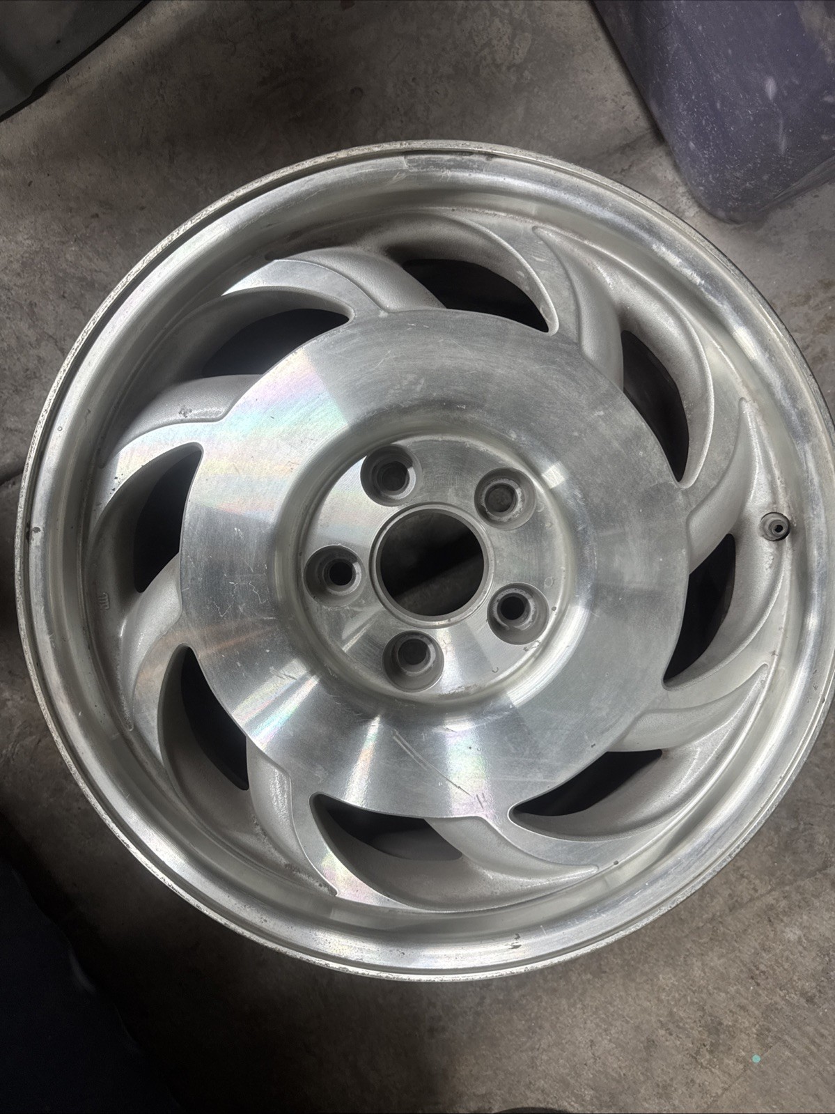 C4 Corvette 91-92 Right WHEEL 17x9-1/2 FACTORY SAWBLADE NICE C4 Corvette 91-92 Right WHEEL 17x9-1/2 FACTORY SAWBLADE NICE
