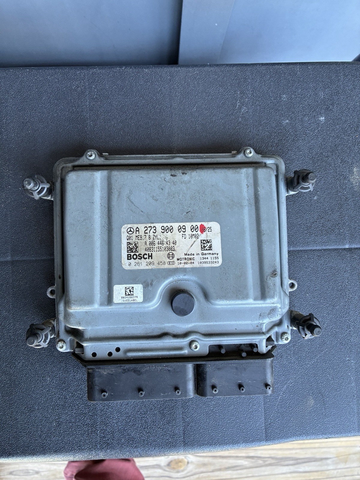 2010-2012 Mercedes GL550 ML550 PCM ECM ECU 273 900 09 00 2010-2012 Mercedes GL550 ML550 PCM ECM ECU 273 900 09 00