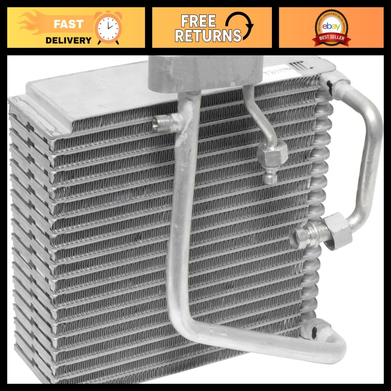 Universal A/C Evaporator Core Replacement - Fits Most Air Conditioners, Durable