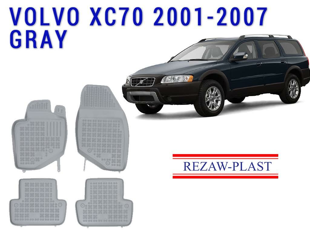 Rezaw-Plast Car Mats for 2001-2007 Volvo XC70 Floor Mats Tailored Custom Fit