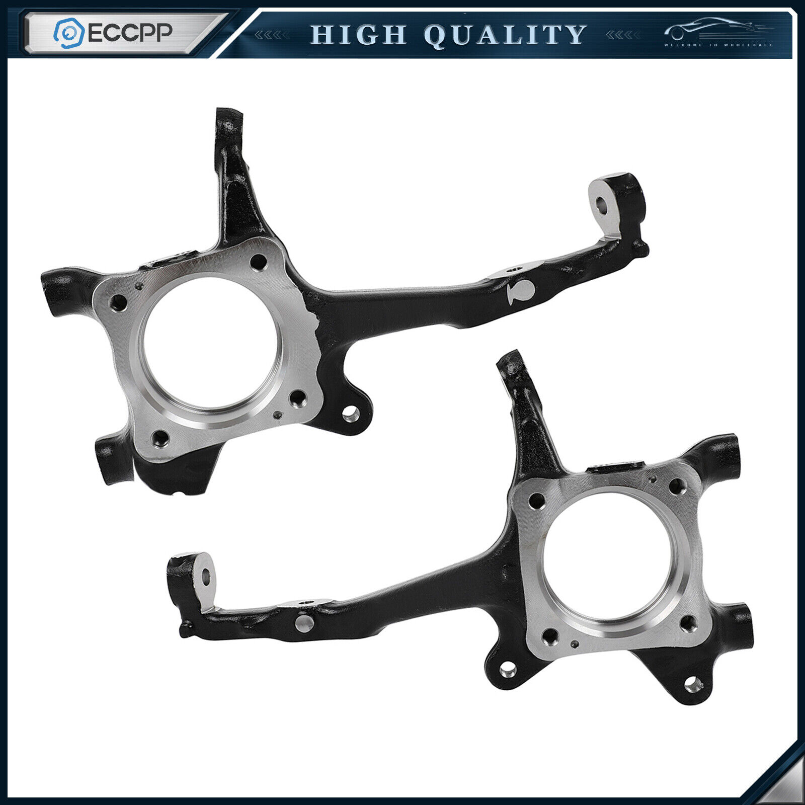 ECCPP 2X Front Left & Right Steering Knuckle For Toyota Tacoma 2005-2019 4WD