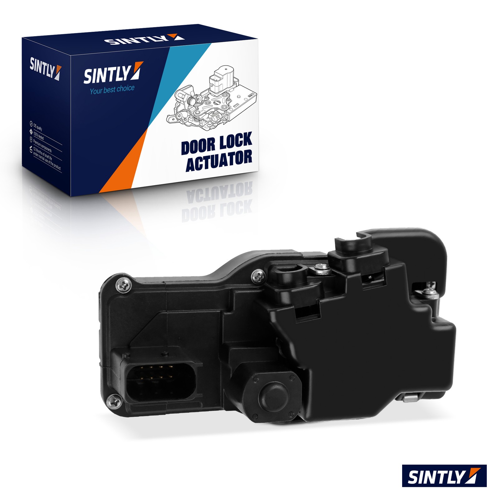 SINTLY Front Driver Side Door Lock Actuator for Chevy Corvette 05-13 88956758