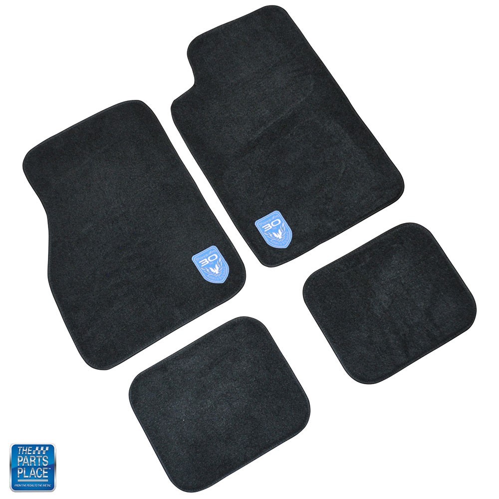 1999 Pontiac Trans Am 30TH Anniversary Edition Floor Mats W/ Emblem - 4 Piece