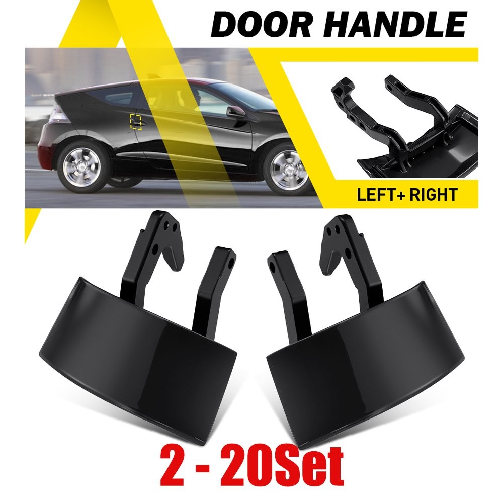 2-20PCS Exterior Door Handle Bar Left&Right Front Metal Fit Honda CR-Z 2011-2016