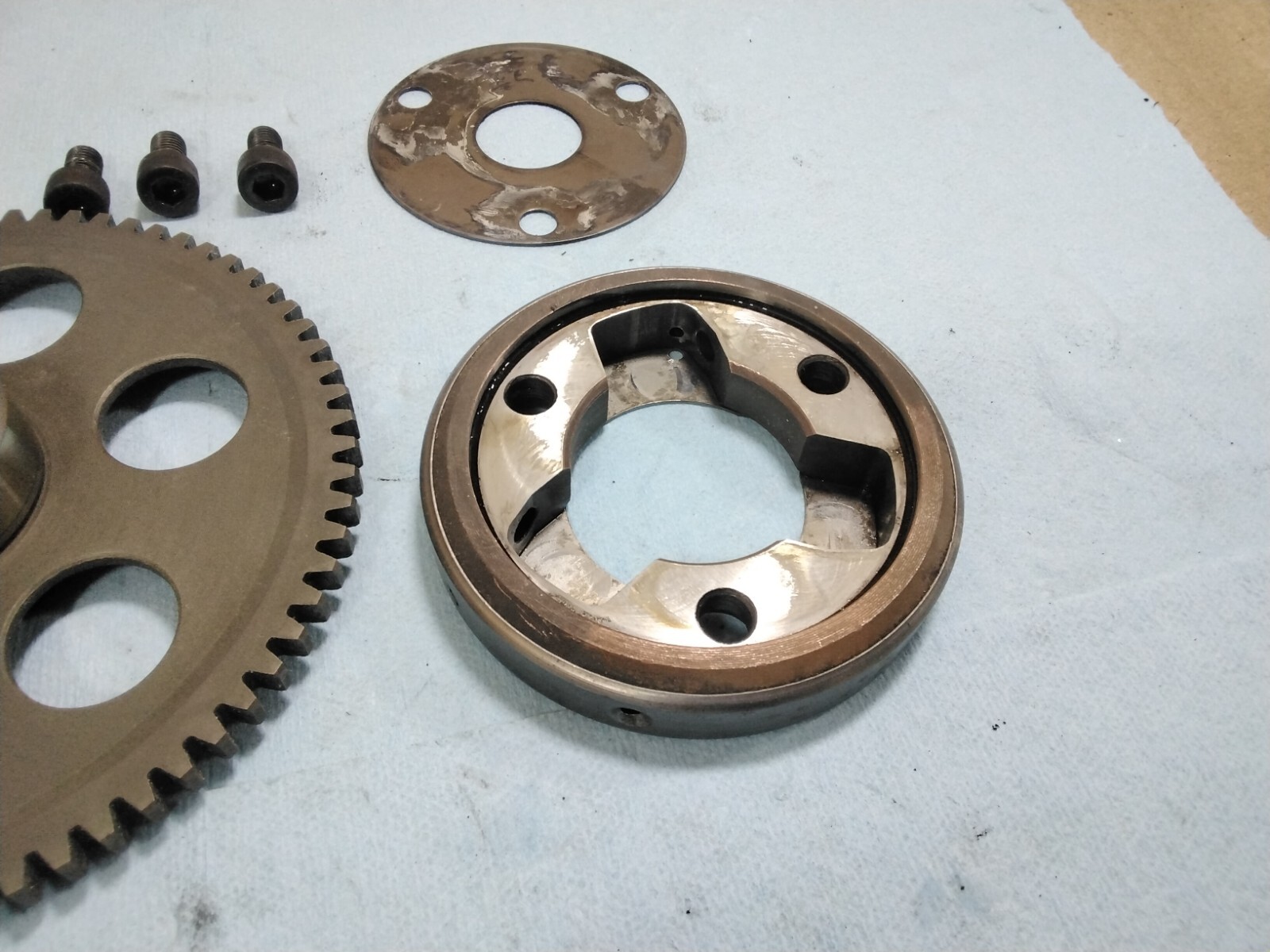 1977-1980 Suzuki GS 550 E L Complete Starter Clutch & Gears GS550E GS550L 
