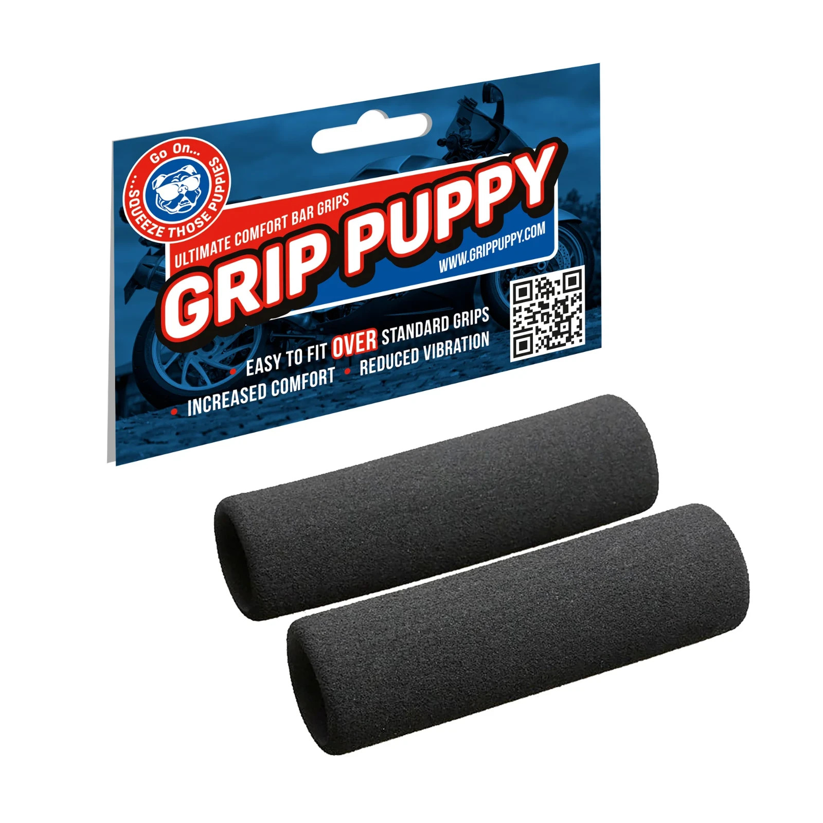 Grip Puppy Comfort Grips, Universal Fit Over Standard Grip | 5 Year Warranty Grip Puppy Comfort Grips, Universal Fit Over Standard Grip | 5 Year Warranty