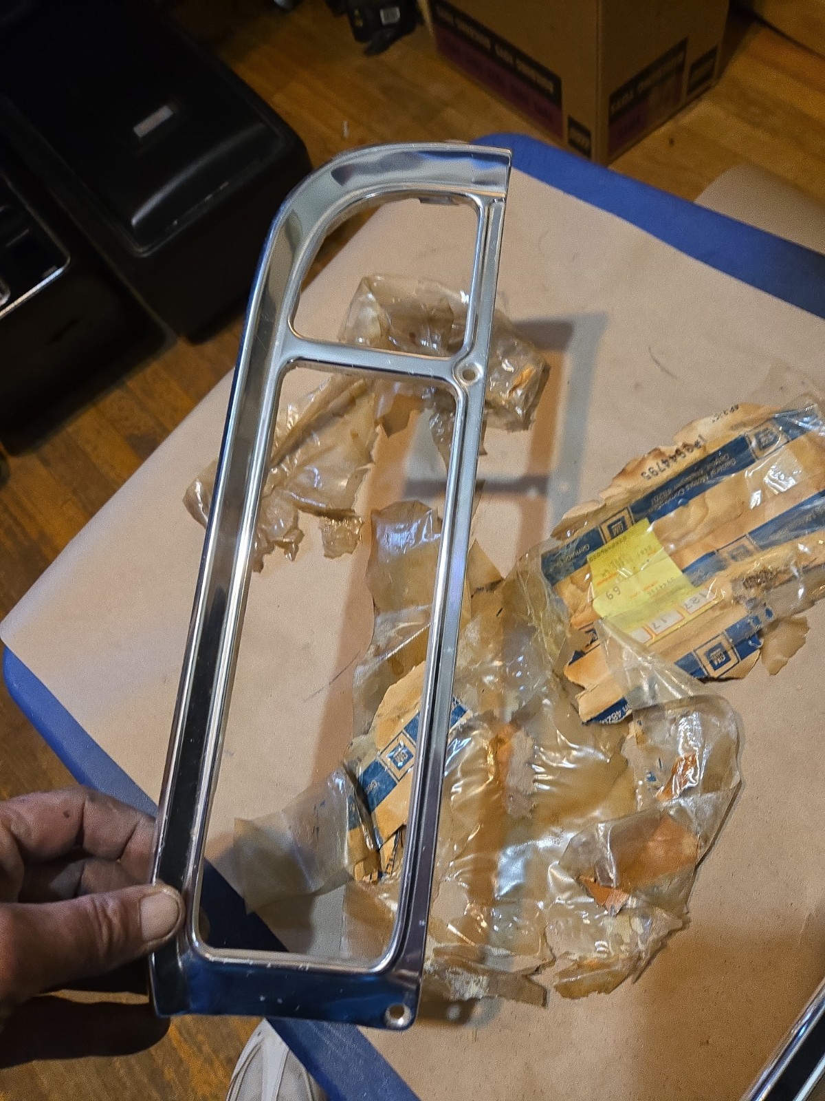 NOS 1969-72 Chevrolet GMC Truck Tail Light Trim Bezel 3944795 Lh Oem