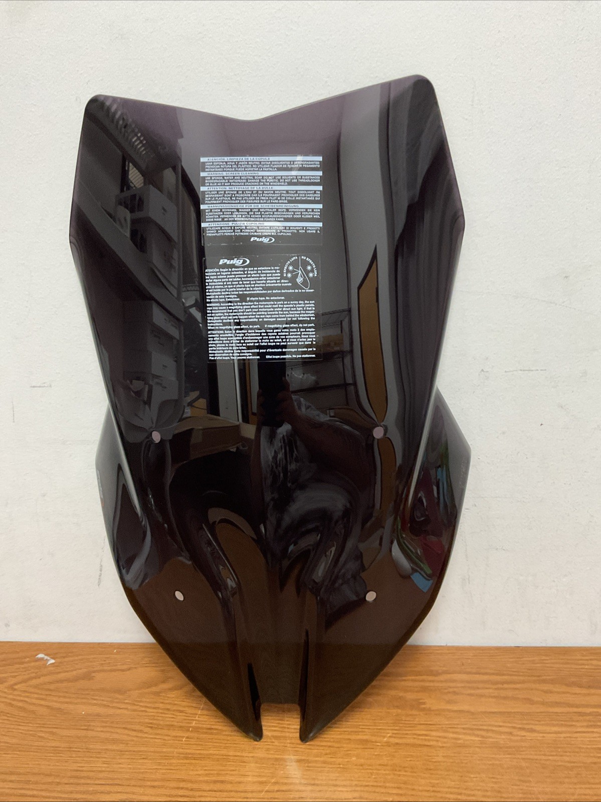 Puig Touring Windscreen BMW F900XR 2020-2026 Dark Smoke With Out Visor 20391F