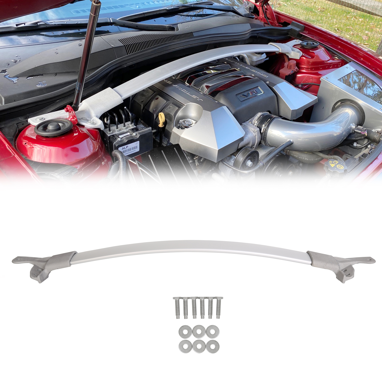 For 2011-2015 Chevrolet Camaro Performance Strut Tower Brace New Kit 23120485