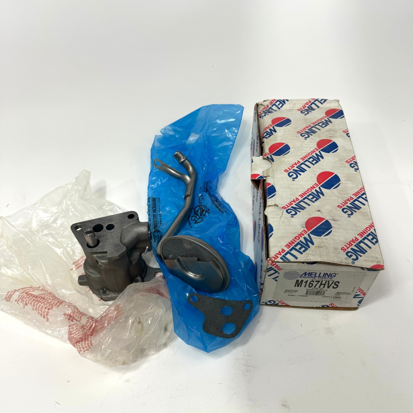 Melling M167HVS High Volume Replacement Oil Pump For Select 87-06 Jeep Models