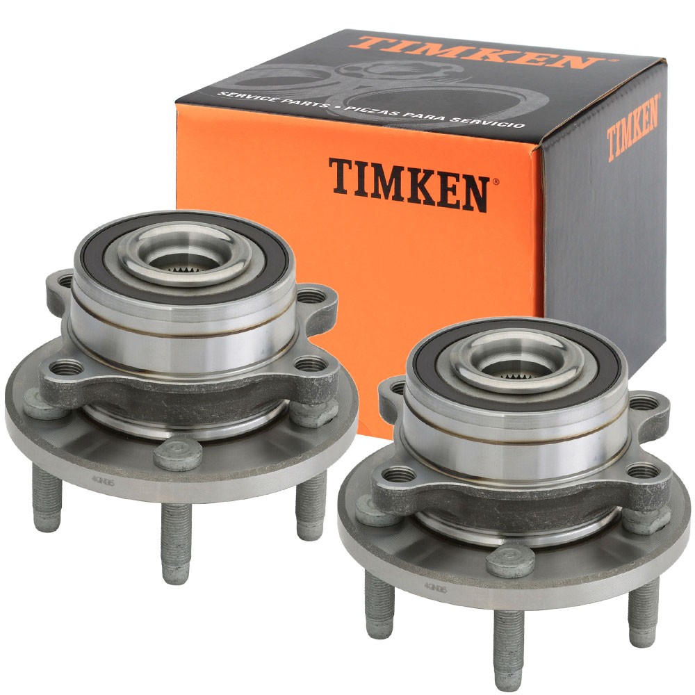 TIMKEN HA590446 Wheel Bearing & Hub Assembly 2PCS for 11-18 Ford Explorer w/ABS