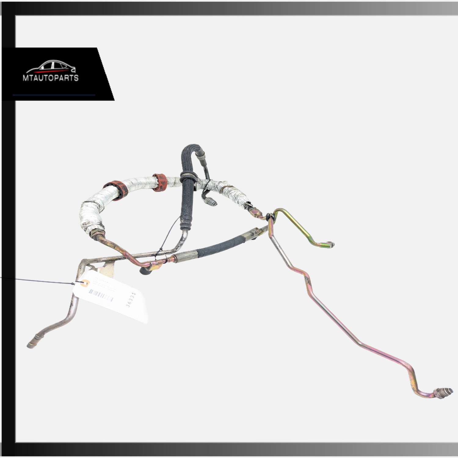 00-06 Mercedes W220 S600 Power Steering Hose Lines pair oem