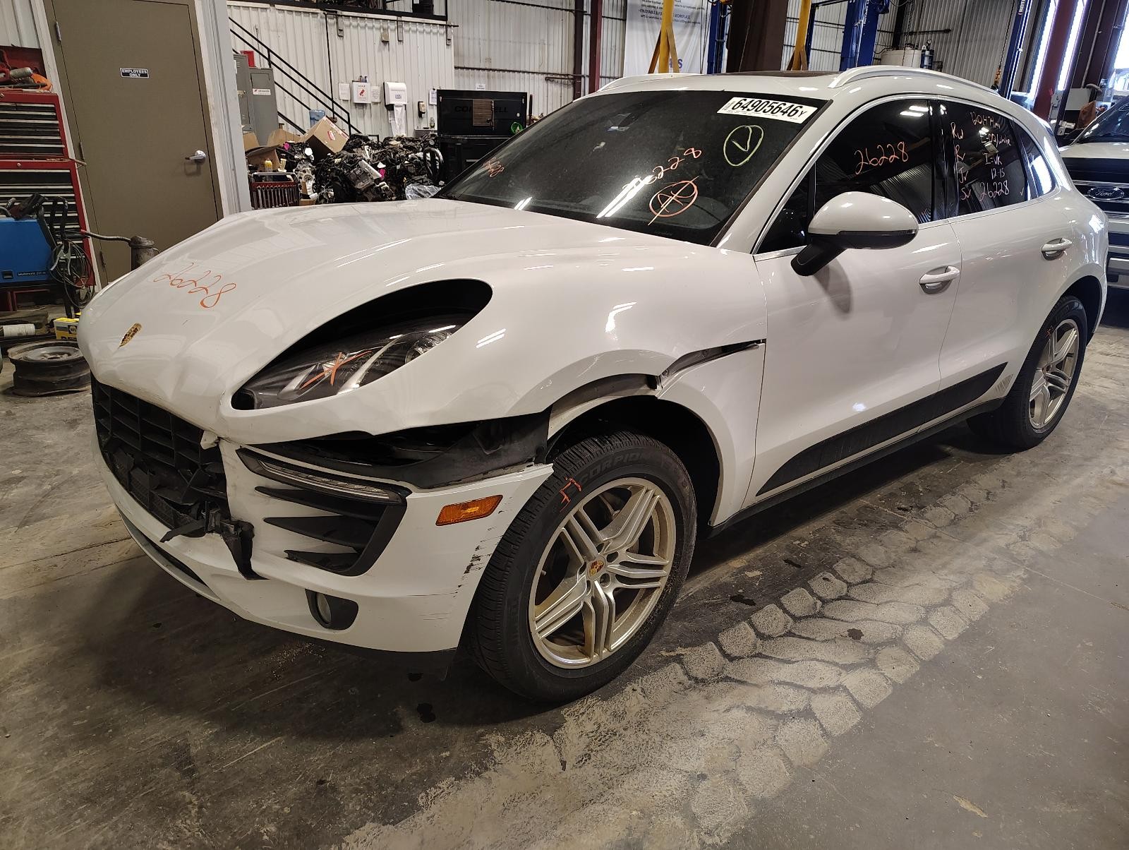 Used Rack and Pinion Assembly fits: 2016 Porsche MACAN power rack and pinion Gra