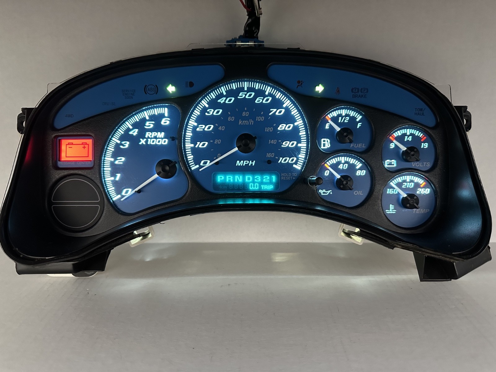 99-02 Silverado Suburban Tahoe Speedometer Instrument Gauge Cluster REMAN 99-02 Silverado Suburban Tahoe Speedometer Instrument Gauge Cluster REMAN