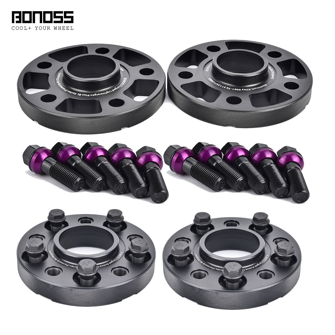BONOSS 2x 20mm 2x 25mm Hubcentric Wheel Spacers 5x112 for Audi Q5 SQ5 A5 S5 RS5
