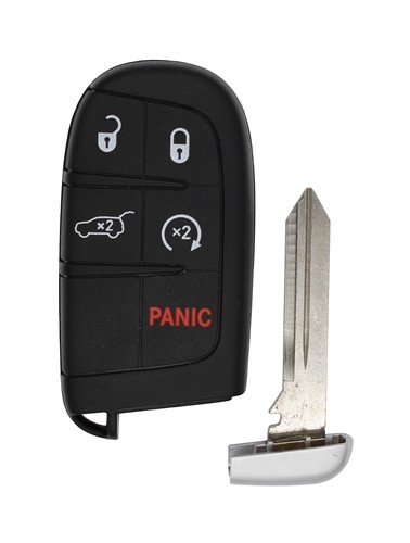 2013 - 2022 Jeep Grand Cherokee Key Fob Remote 5 Button OEM 68143505AC M3N-40821