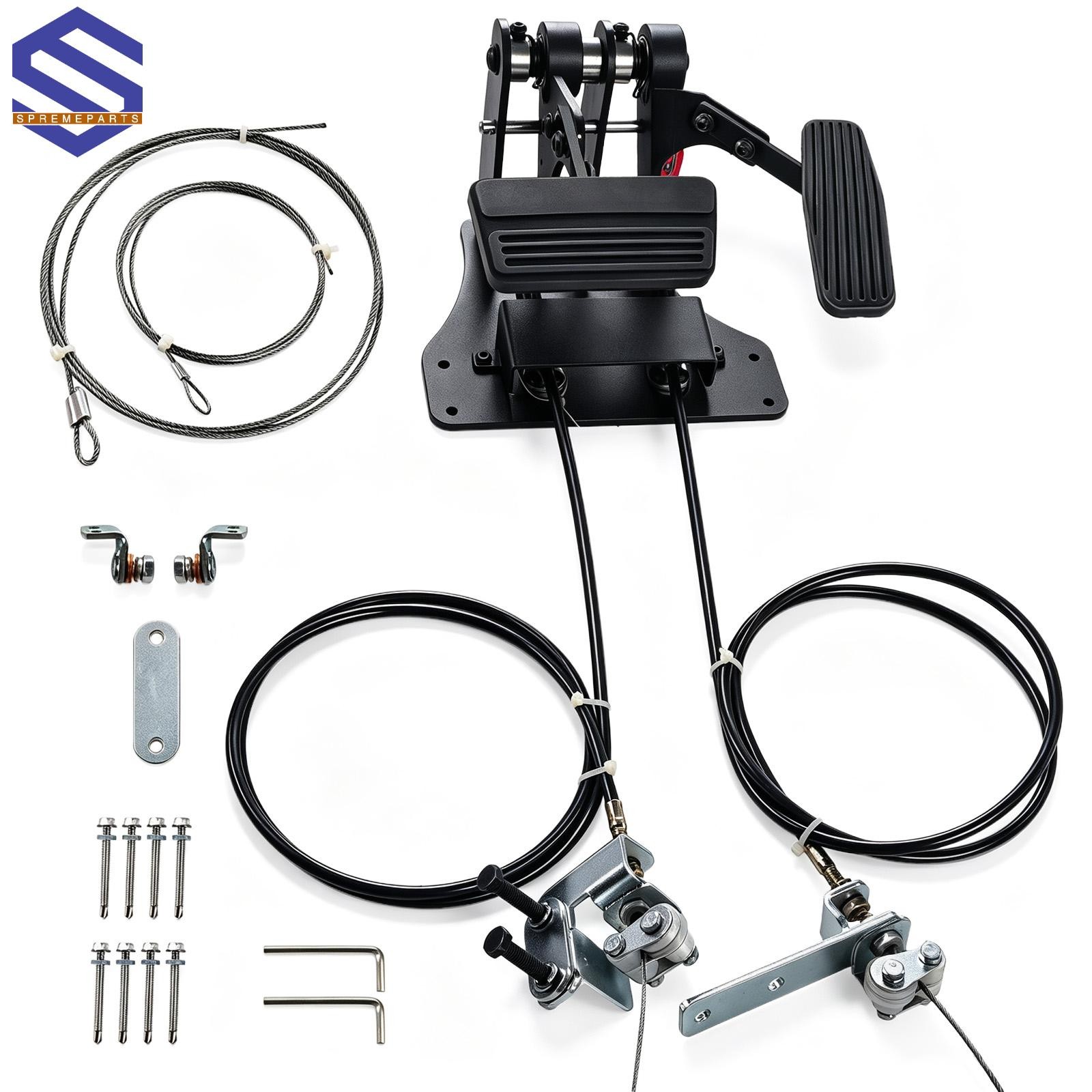 Right Hand Drive RHD Conversion Kit Dual Control Car Pedals For Postal Routes