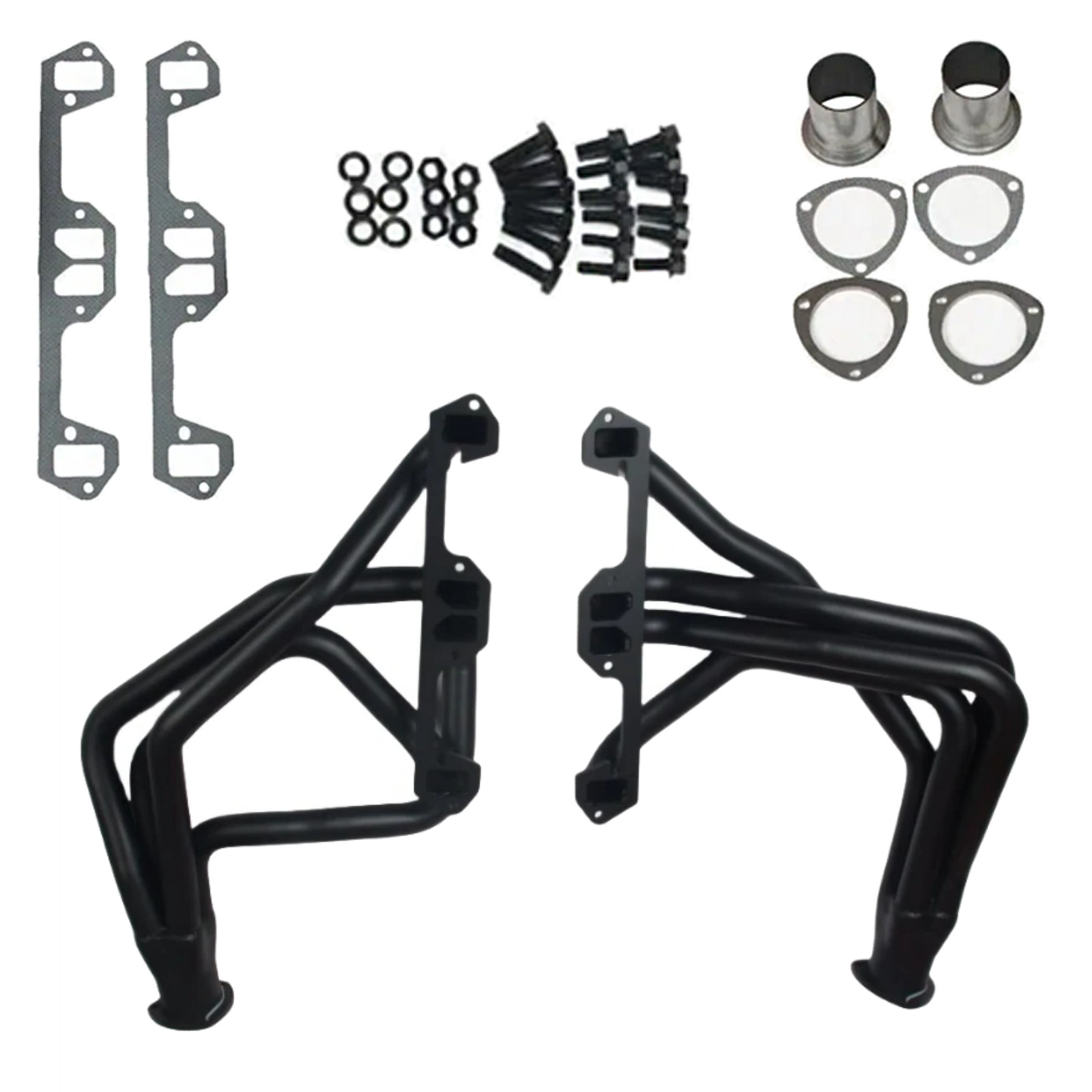 For 1972-1974 Dodge D W Series Pickup 273 318 360 2WD 4WD Long Tube Headers