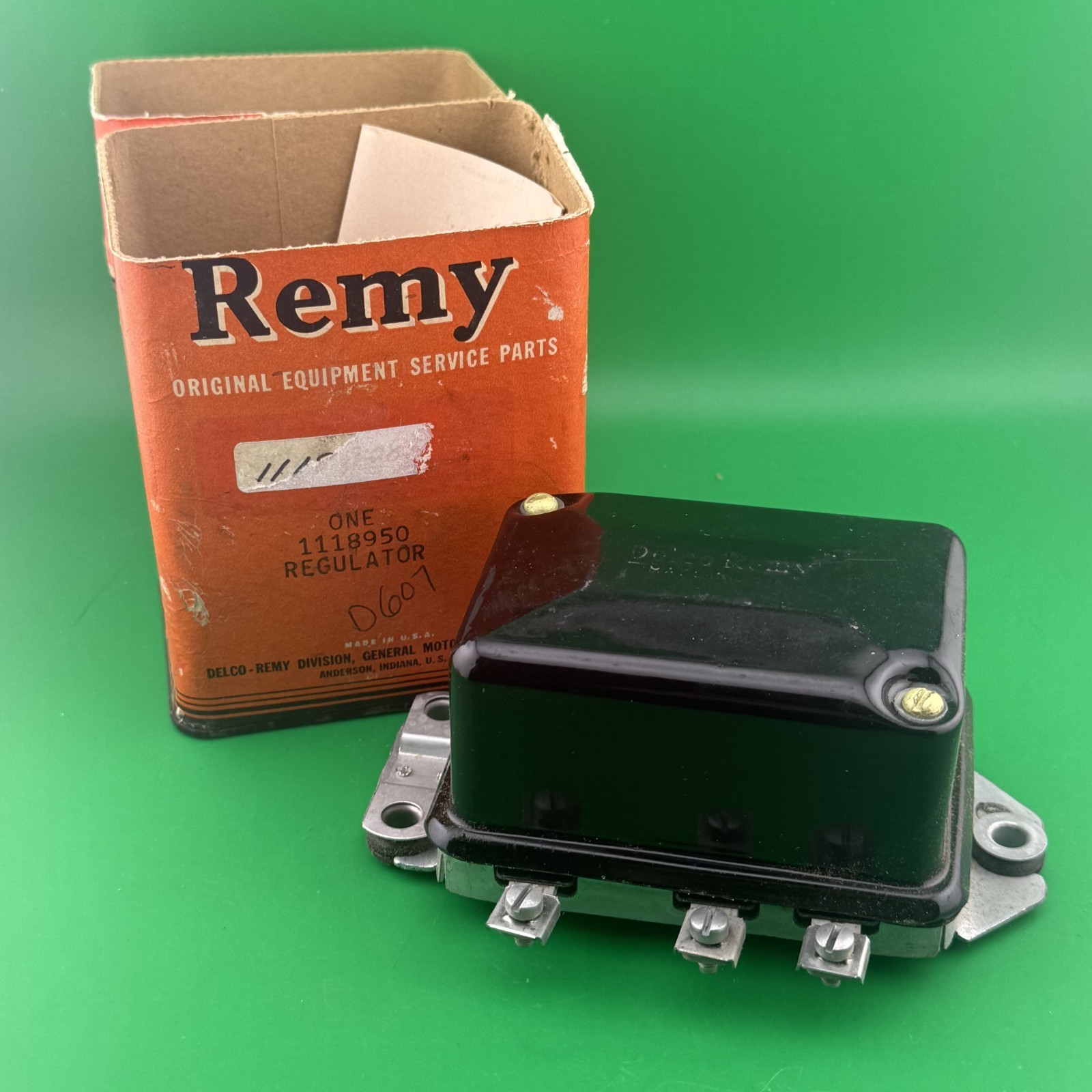 NOS Delco Remy 1118950 6V 45A Voltage Regulator 1955 Studebaker V8