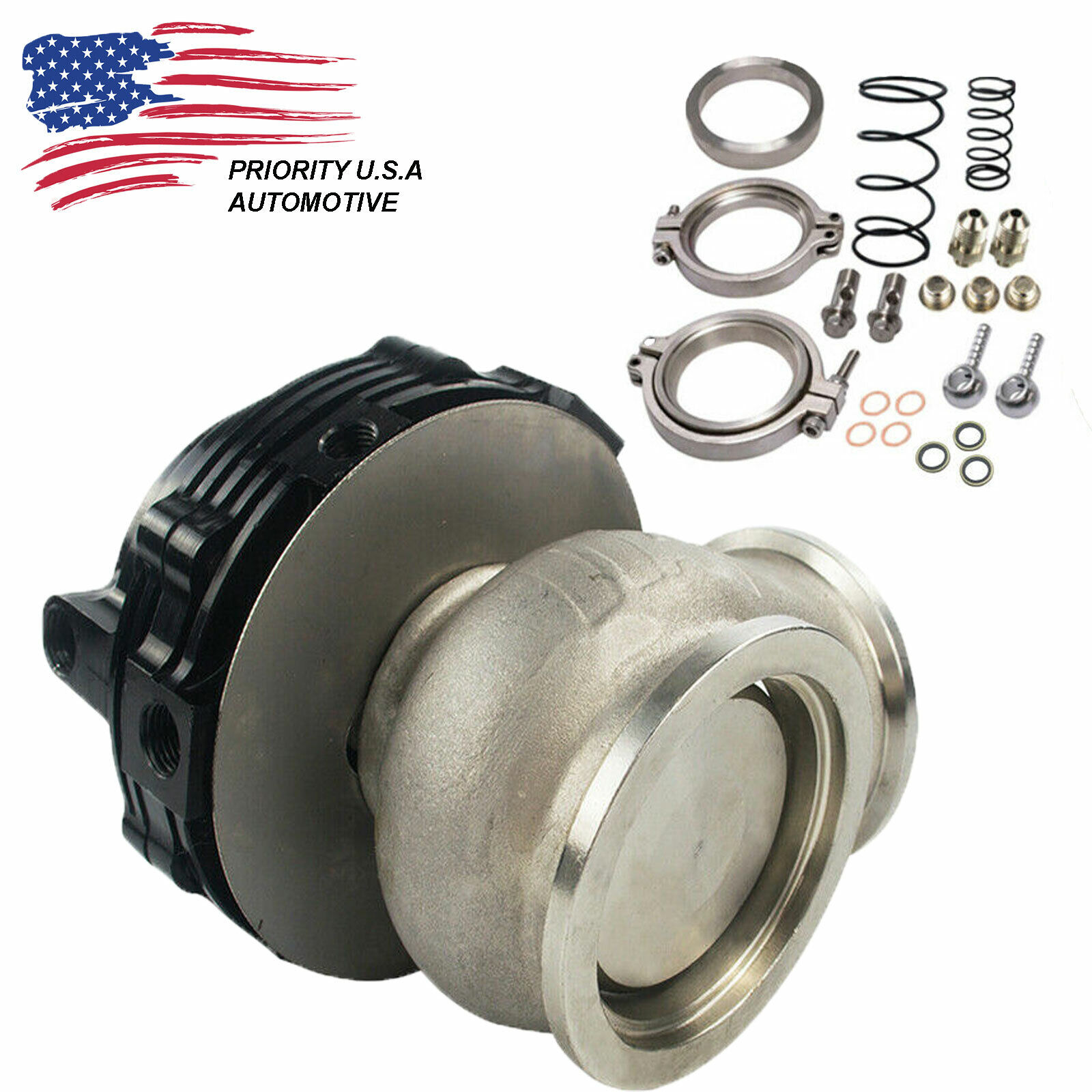 For Tial 44mm External Wastegate MVR V-Band Flange Turbo USA 2-3 Day Delivery 
